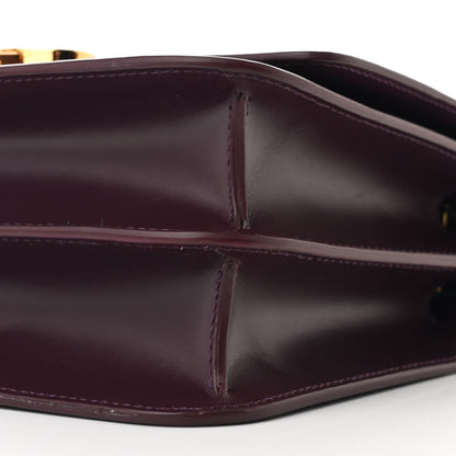 Burberry Calfskin Small TB Bag Deep Maroon 10 of 10