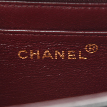 Chanel Lambskin Quilted XL Jumbo Single Flap Black 6 of 13