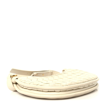 Bottega Veneta Nappa Intrecciato Small Gemelli Multipocket Bag Sea Salt 3 of 9