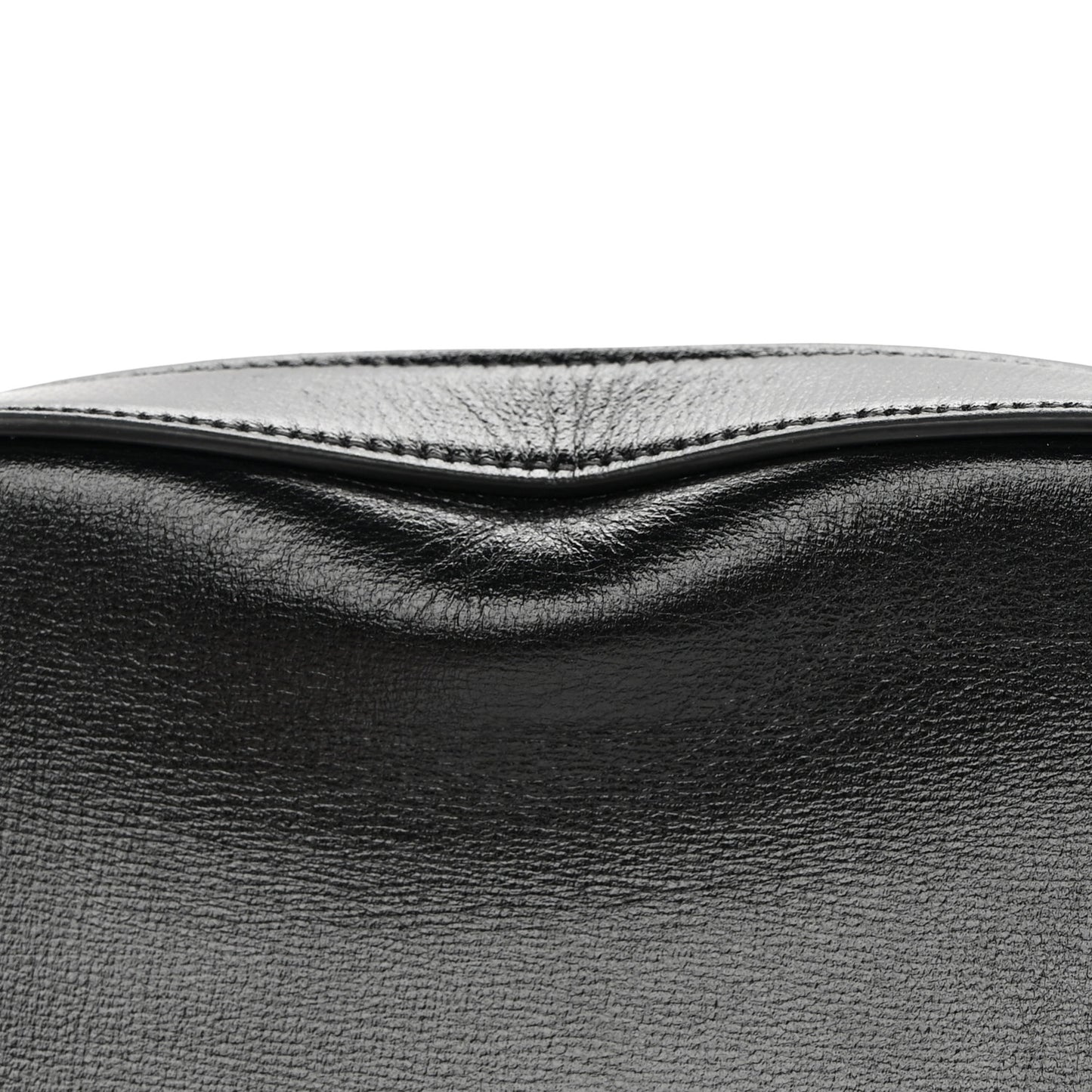 Textured Calfskin Small Horsebit 1955 Shoulder Bag Black