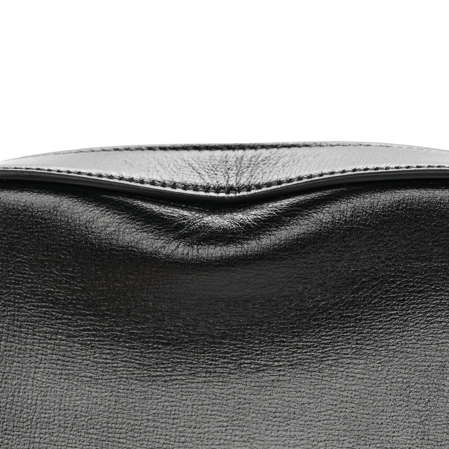 Gucci Textured Calfskin Small Horsebit 1955 Shoulder Bag Black 12 of 14