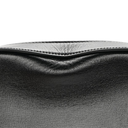 Gucci Textured Calfskin Small Horsebit 1955 Shoulder Bag Black 12 of 14