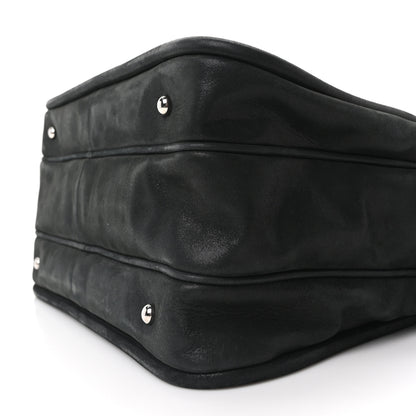 Chanel Iridescent Calfskin Quilted Relax CC Camera Case Black 18 of 19