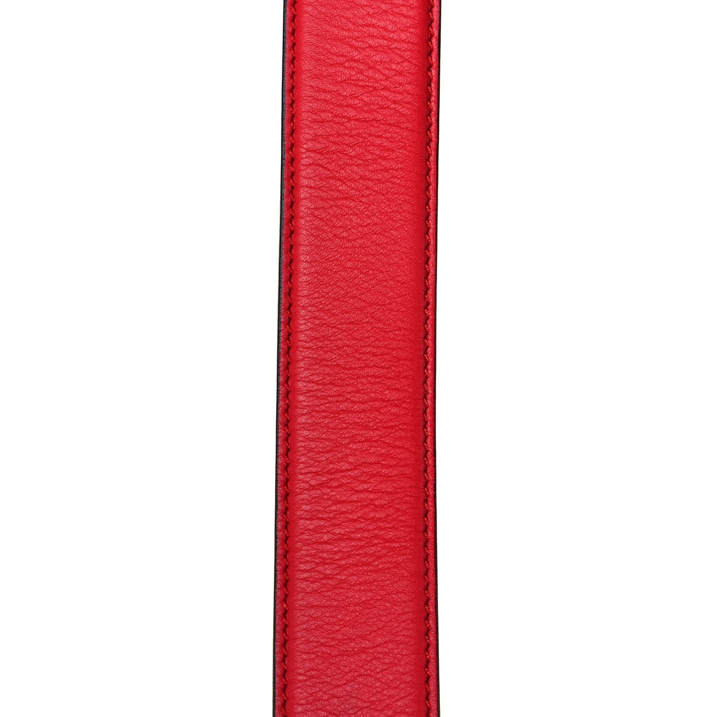 Vitello Seta Canvas FF Embroidered Mini Peekaboo Iconic Satchel Rosso Cardinale Multicolor