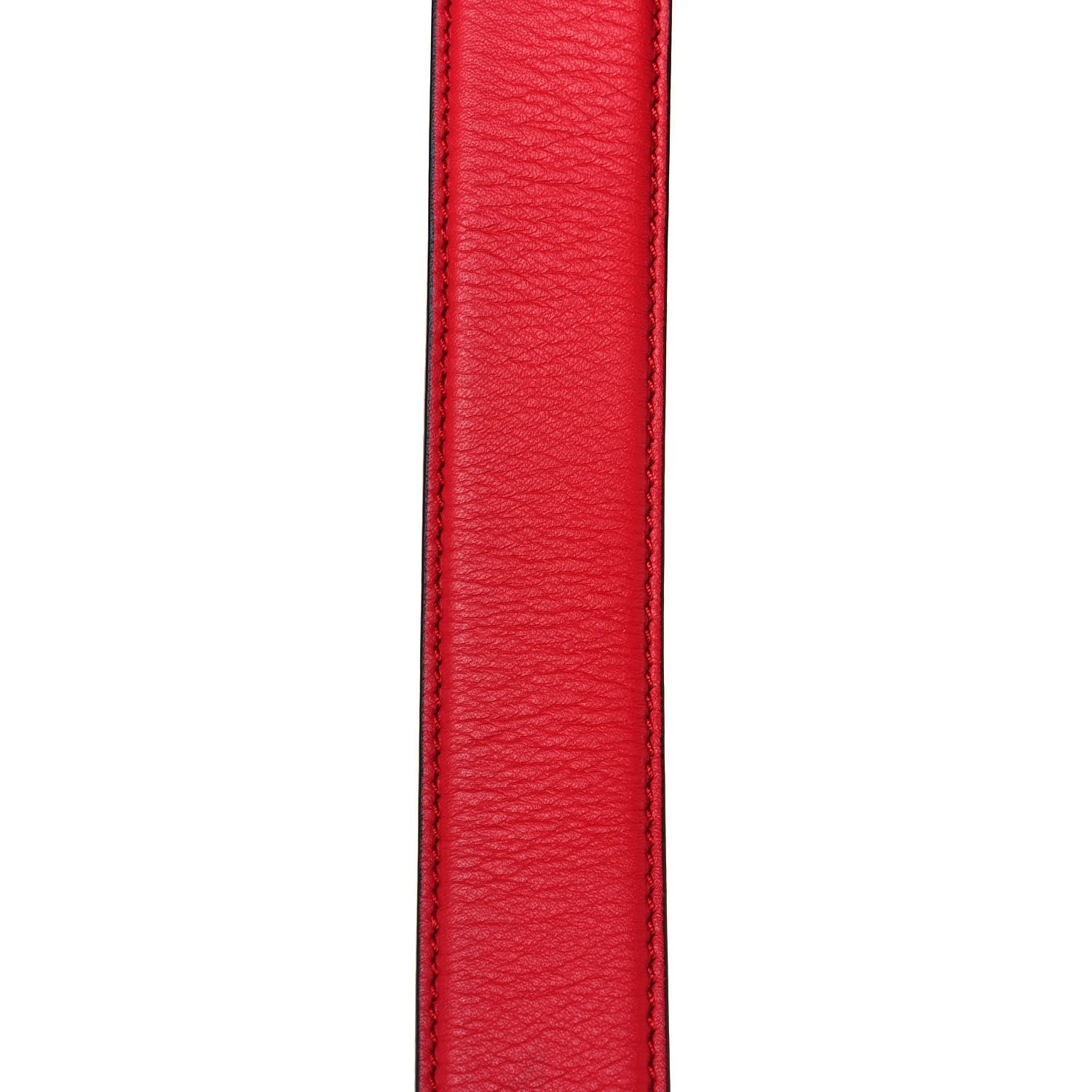 Fendi Vitello Seta Canvas FF Embroidered Mini Peekaboo Iconic Satchel Rosso Cardinale Multicolor 14 of 14