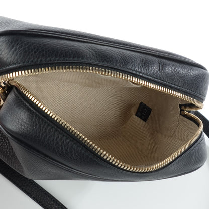 Gucci Pebbled Calfskin Small Soho Disco Bag Black 7 of 7