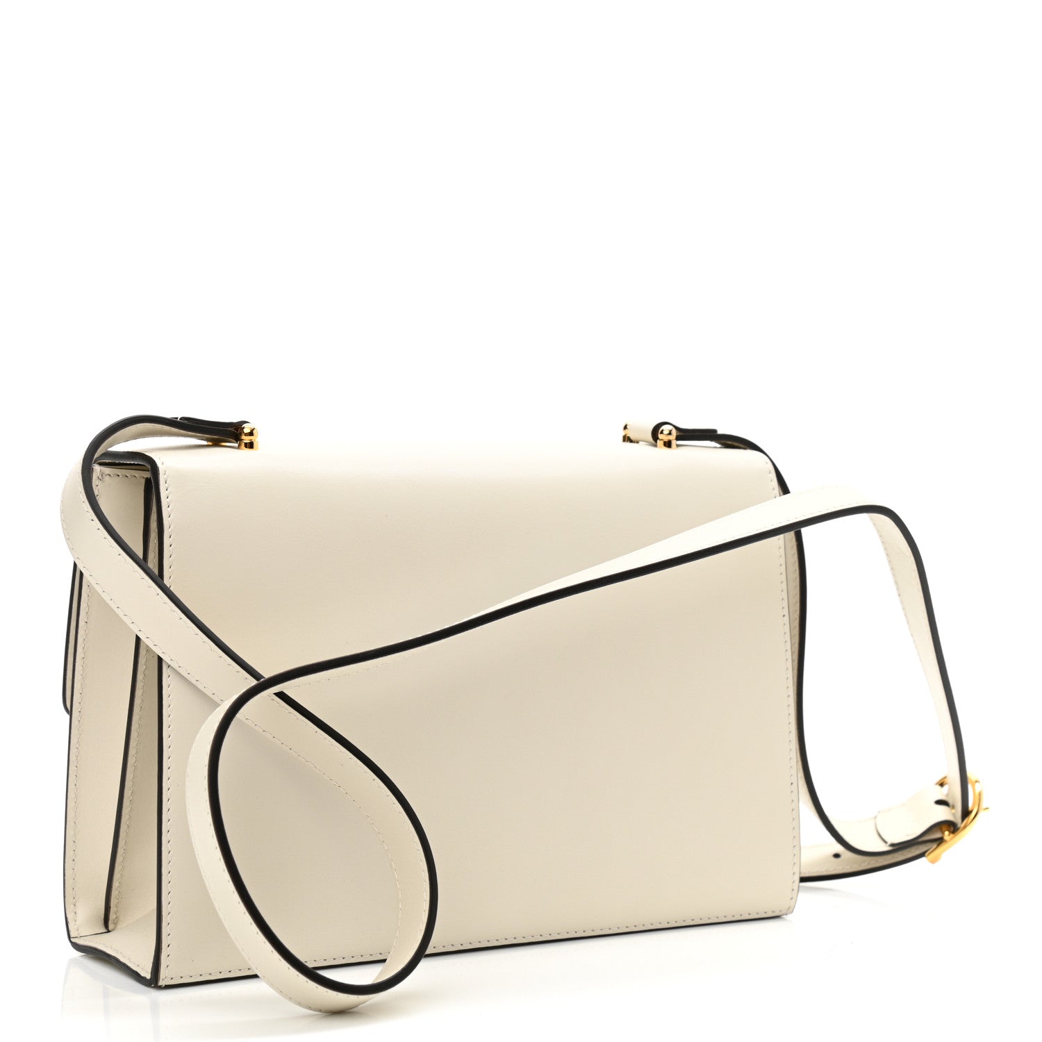 Gucci Grained Calfskin Small Zumi Shoulder Bag Mystic White Mystic White 3 of 10