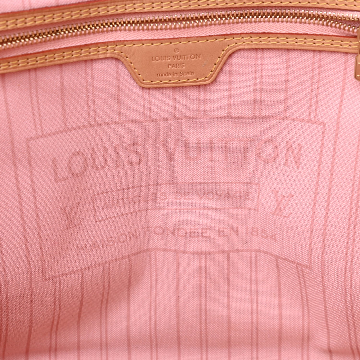 Louis Vuitton Damier Azur Tahitienne Neverfull MM 8 of 11