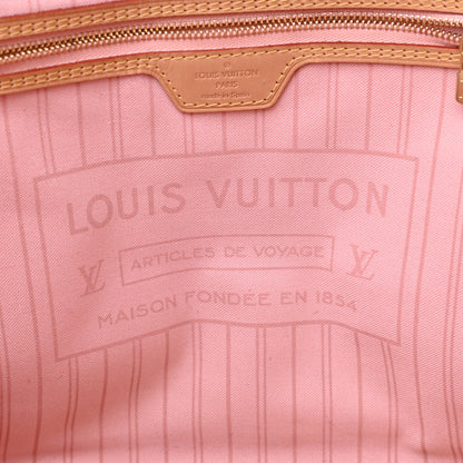 Louis Vuitton Damier Azur Tahitienne Neverfull MM 8 of 11