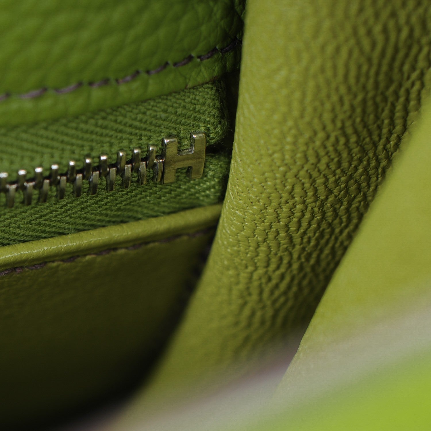 Hermes Taurillon Clemence Kelly Retourne 28 Vert Anis 20 of 27