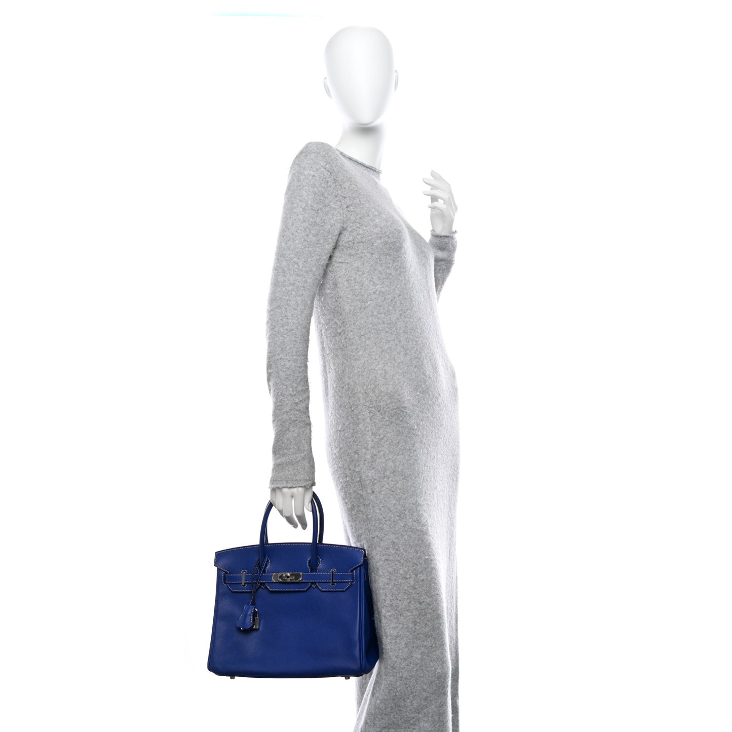 Epsom Candy Birkin 30 Bleu Electrique Mykonos