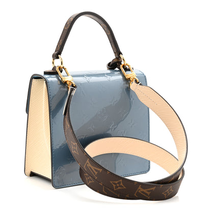 Louis Vuitton Vernis Epi Monogram Spring Street Light Blue 4 of 19