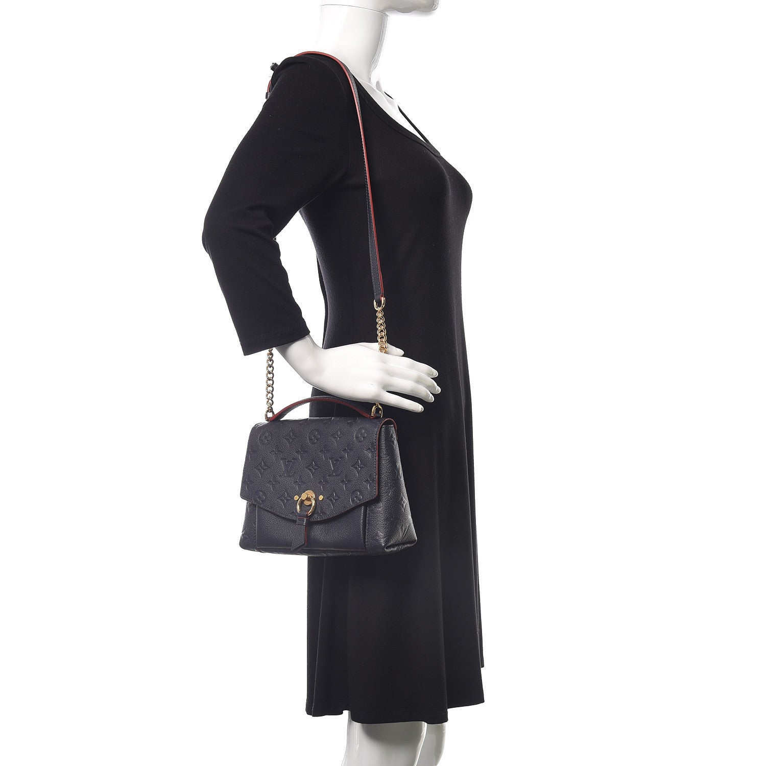 Louis Vuitton Empreinte Blanche BB Marine Rouge 2 of 9