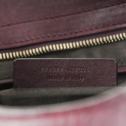 Saint Laurent Sheepskin Medium Cabas ChYc Plum 7 of 7