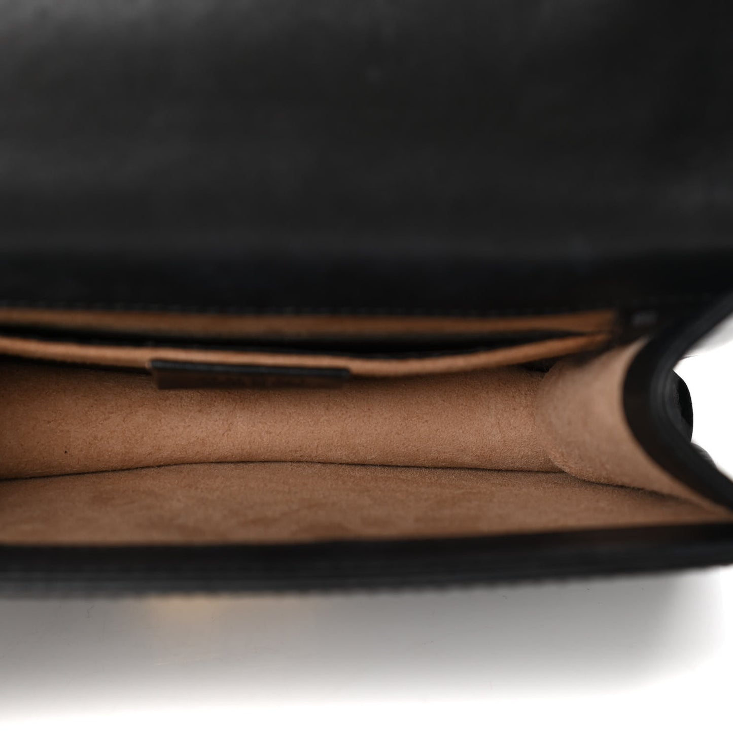 Calfskin Mini Sylvie Chain Shoulder Bag Black