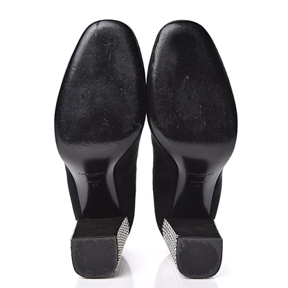 Saint Laurent Kid Scamosciato Babies 90 Pumps 41 Black 7 of 14