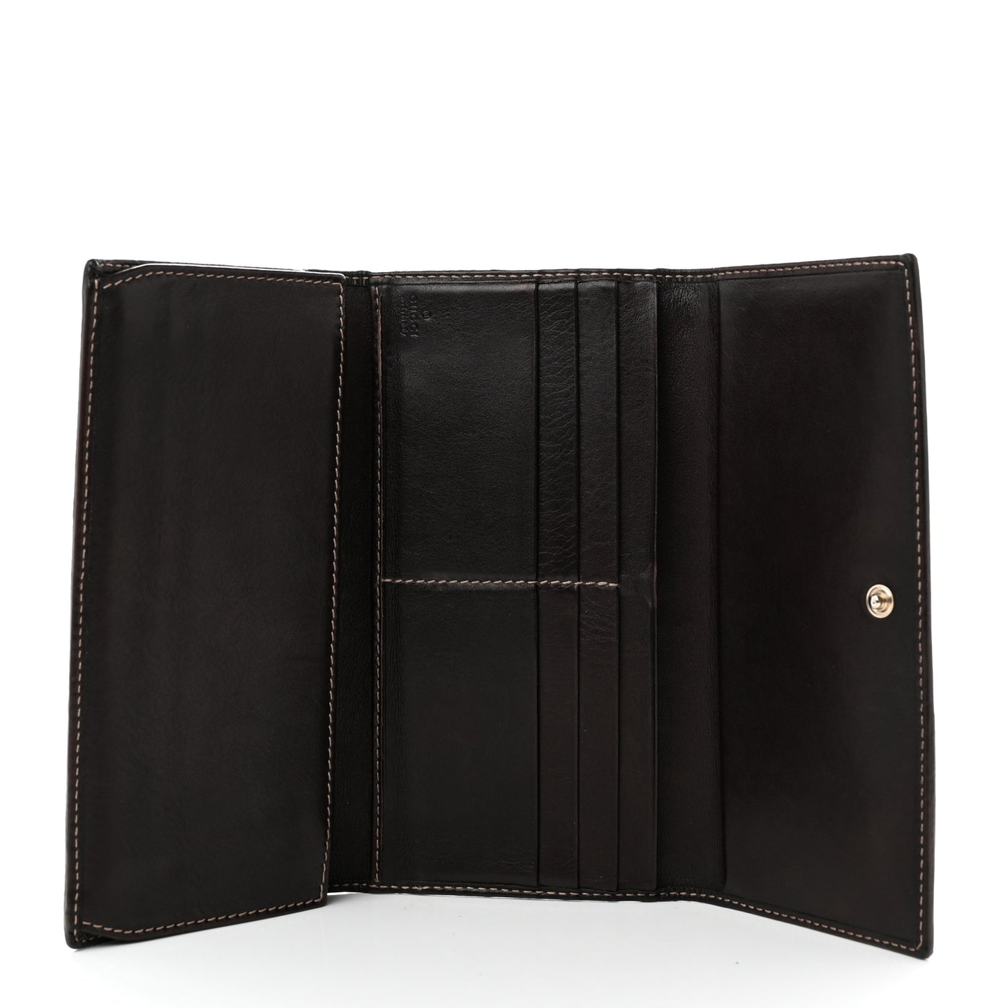 Monogram New Britt Continental Wallet Dark Brown
