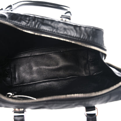 Prada Nappa Antique Medium Re-Edition 2001 Two Handle Bag Black 5 of 10
