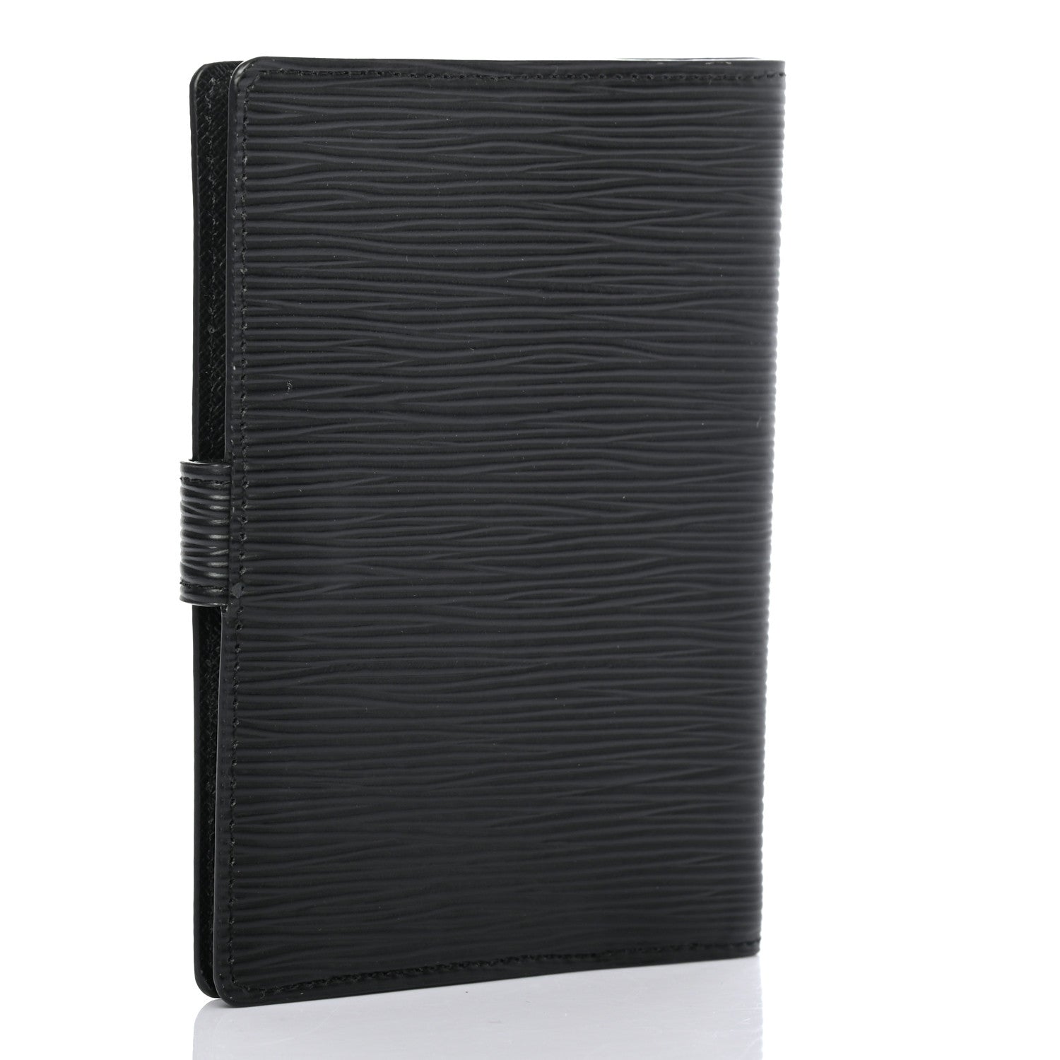 Louis Vuitton Epi Small Ring Agenda Cover Black 3 of 7