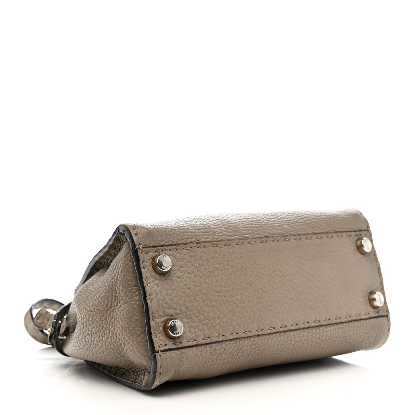 Cuoio Romano Snakeskin Selleria Mini Peekaboo Iconic Satchel Roccia Corda