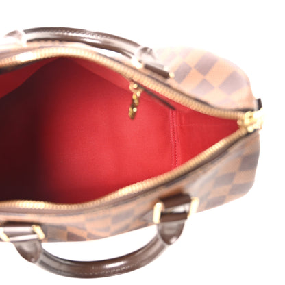 Louis Vuitton Damier Ebene Speedy Bandouliere 25 5 of 9