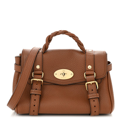 Mulberry Heavy Grain Mini Alexa Chestnut 1 of 10