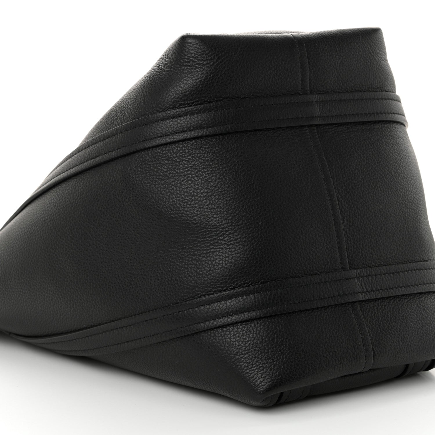 Balenciaga Grained Calfskin Small Everyday North South Shoulder Tote Bag Black 9 of 10