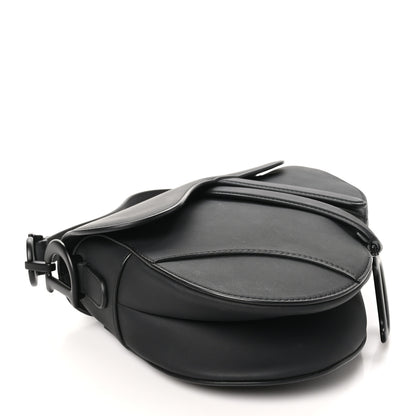 Christian Dior Ultra Matte Calfskin Saddle Bag Black 4 of 10