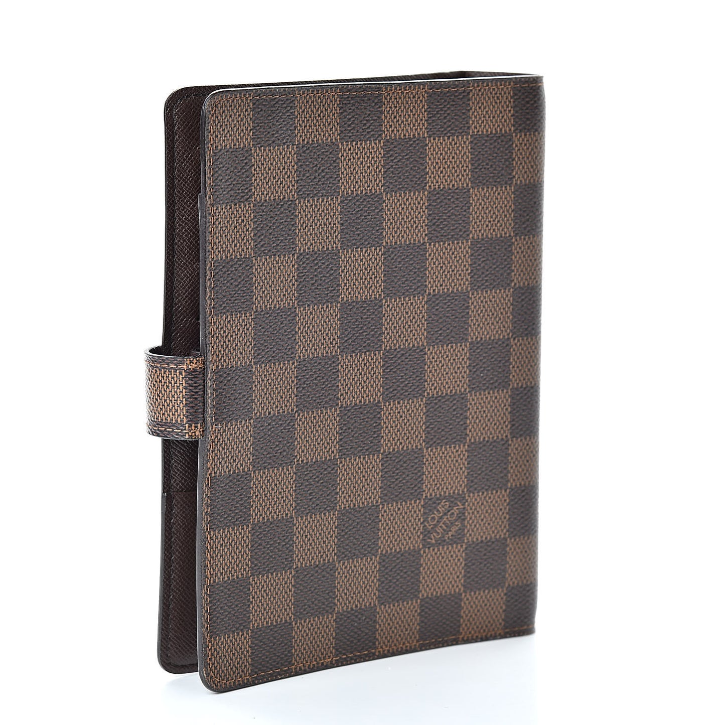Damier Ebene Medium Ring Agenda Cover