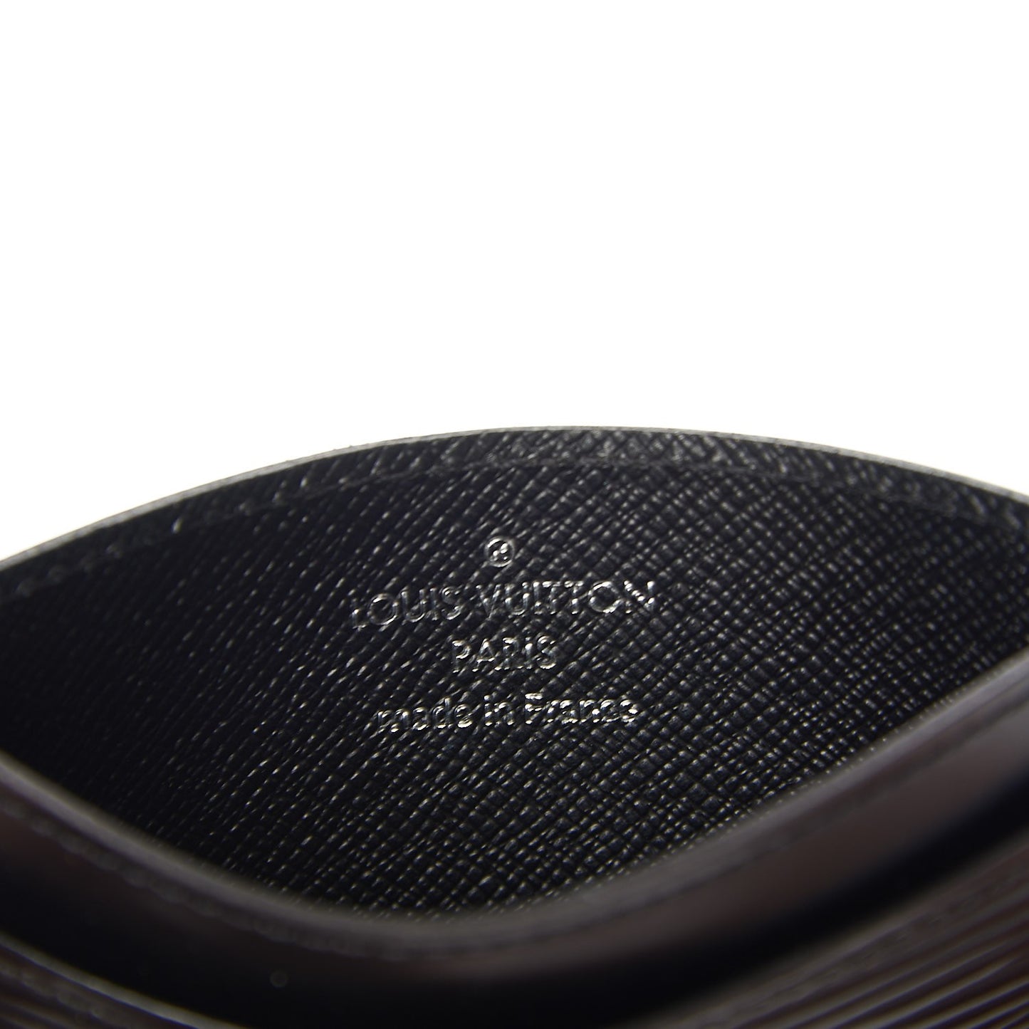 Epi Card Holder Black