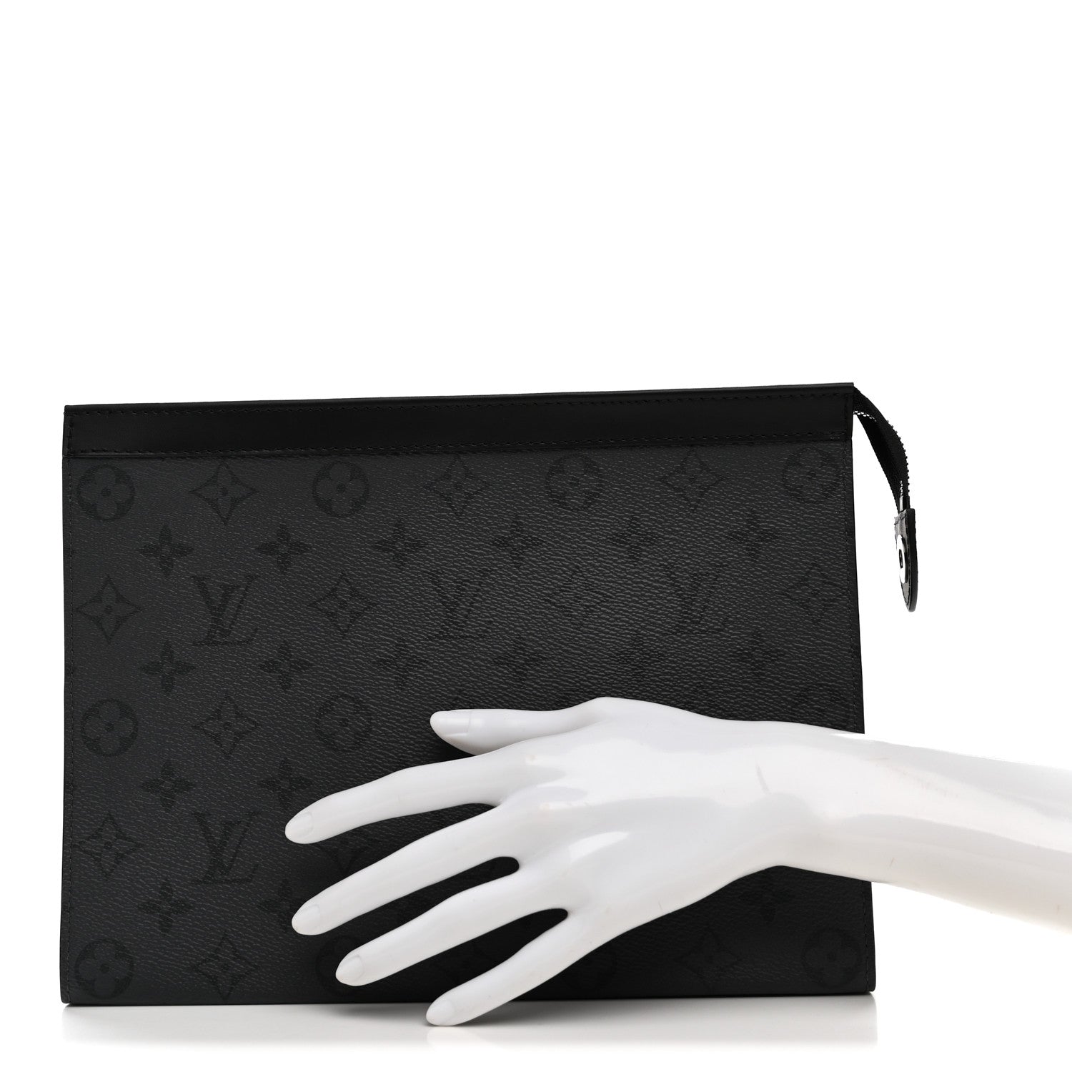 Louis Vuitton Monogram Eclipse Pochette Voyage MM 2 of 6