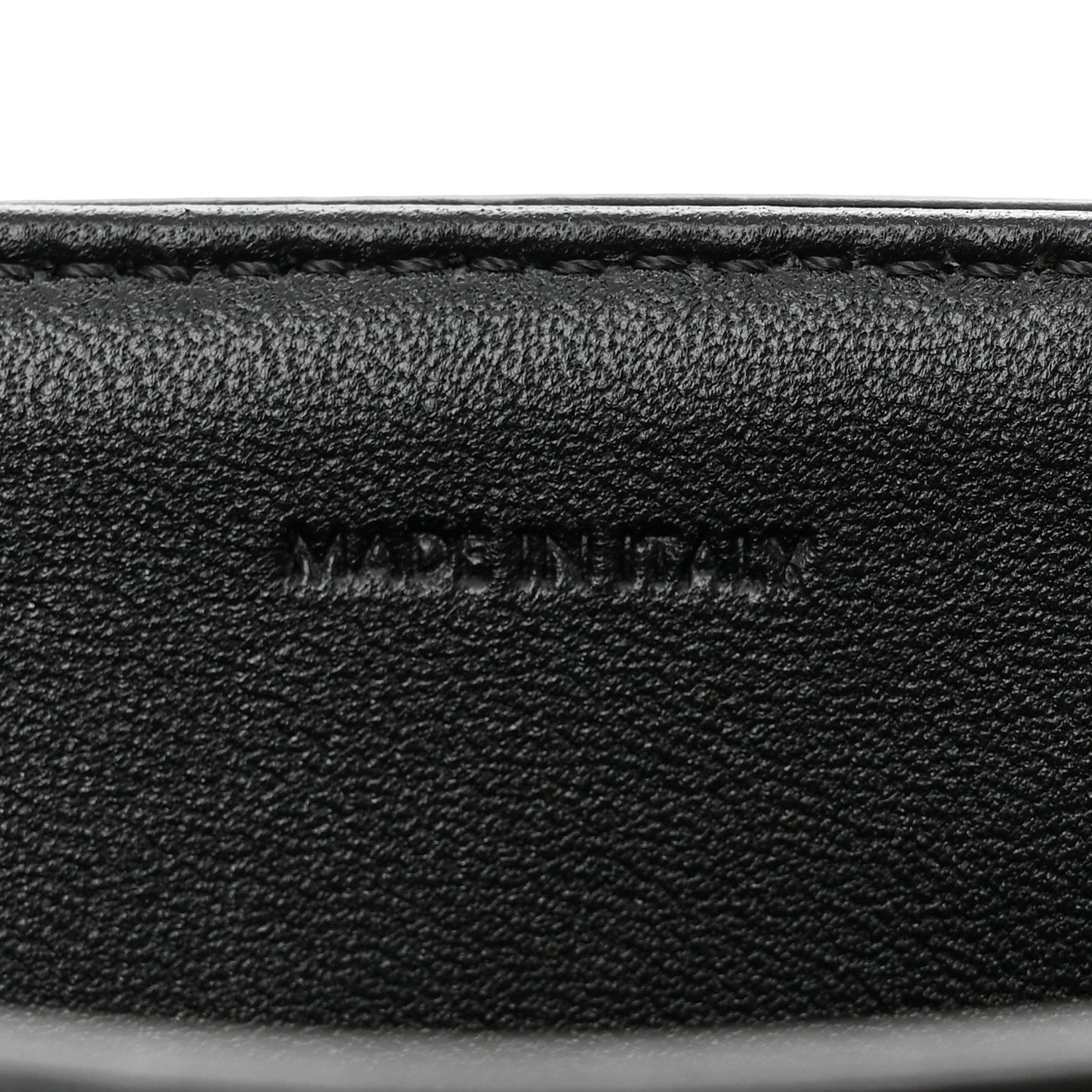 Celine Shiny Calfskin Medium Triomphe Black 7 of 11