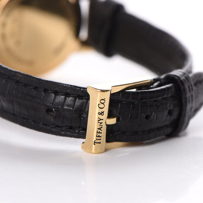 Tiffany 18K Yellow Gold Lizard 24mm Atlas Quartz Watch Gold 5 of 8