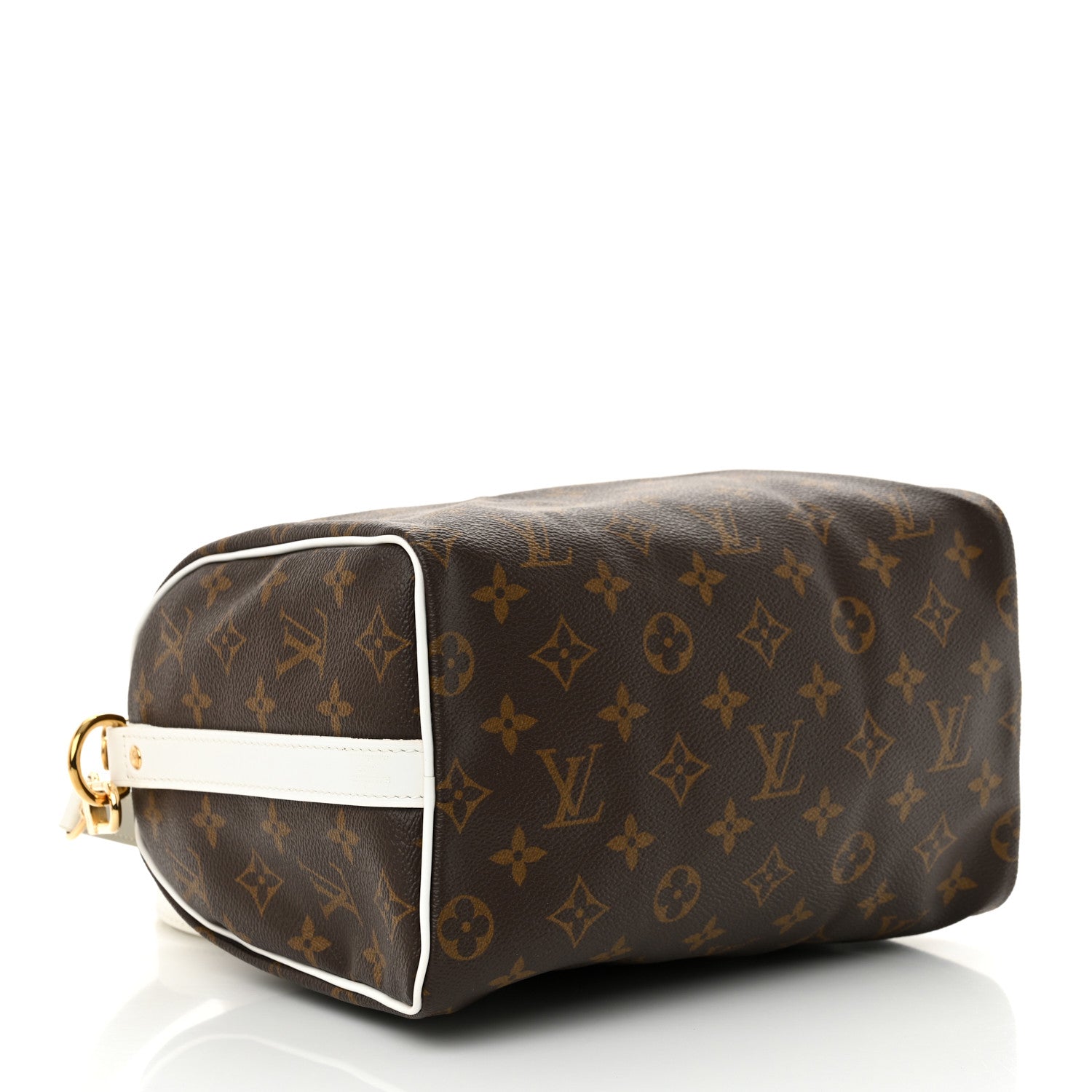 Louis Vuitton Monogram LV Match Speedy Bandouliere 25 White 4 of 12