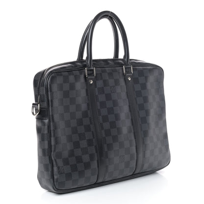 Louis Vuitton Damier Graphite Porte Documents Voyage PM 2 of 6