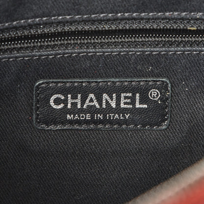 Chanel Iridescent Caviar Quilted Large Chic Flap Red 7 of 8