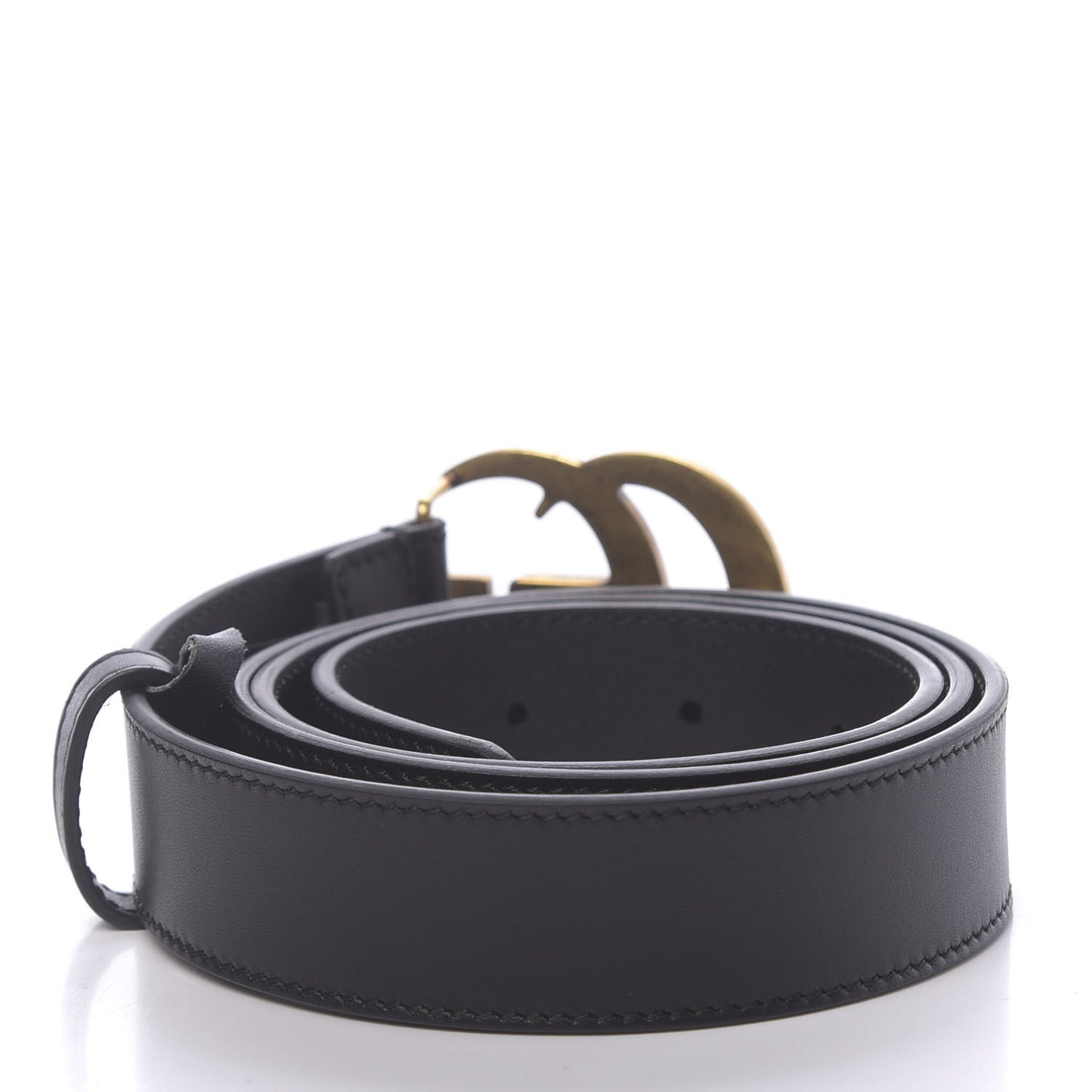 Calfskin Double G 30mm Belt 90 36 Black