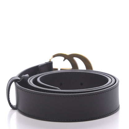 Gucci Calfskin Double G 30mm Belt 90 36 Black 2 of 6