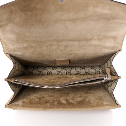 Gucci GG Supreme Monogram Small Dionysus Shoulder Bag Taupe 5 of 12