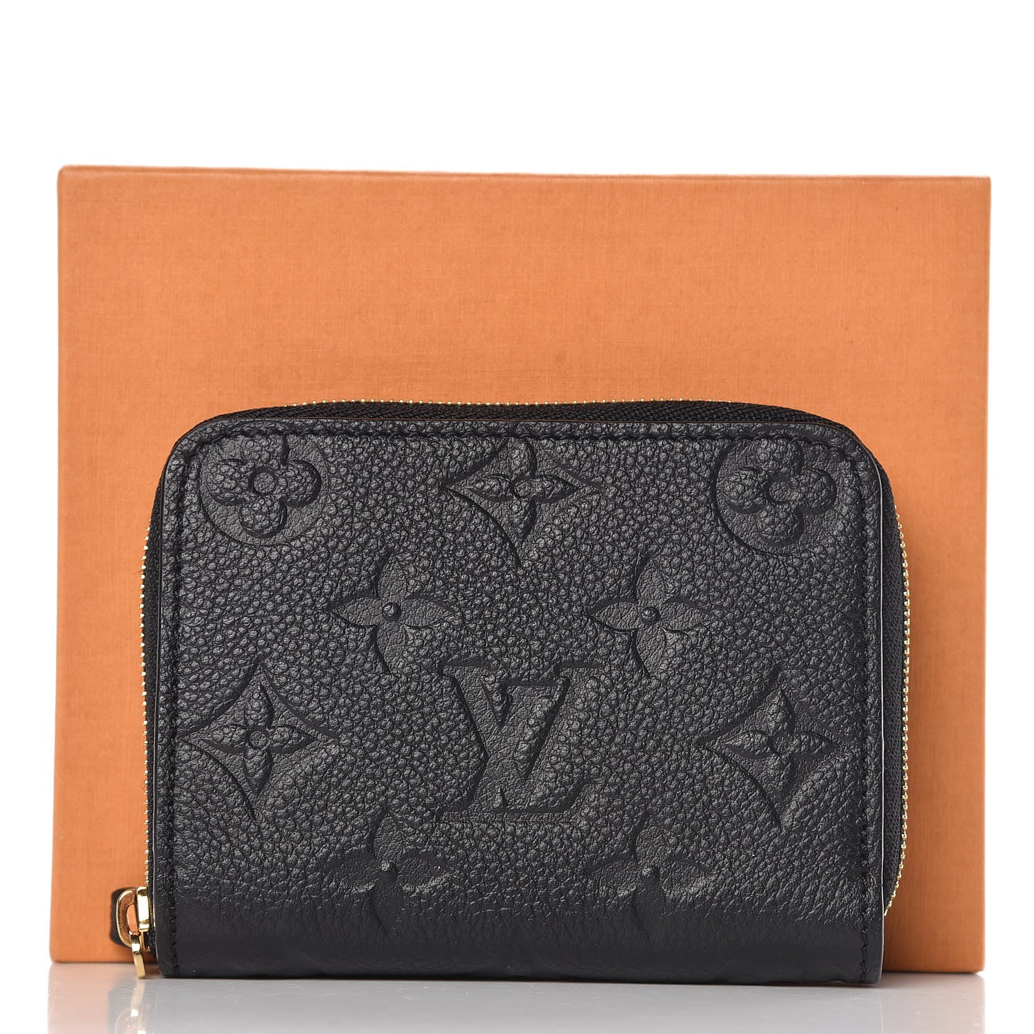Louis Vuitton Empreinte Zippy Coin Purse Black 7 of 7