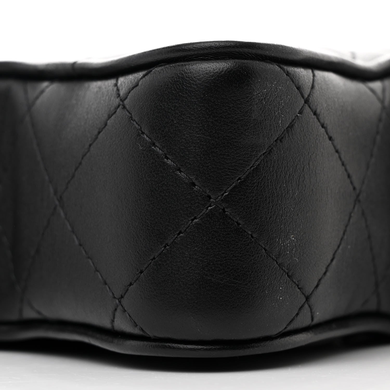 Chanel Lambskin Quilted Walk of Fame Star Bag Black 9 of 11