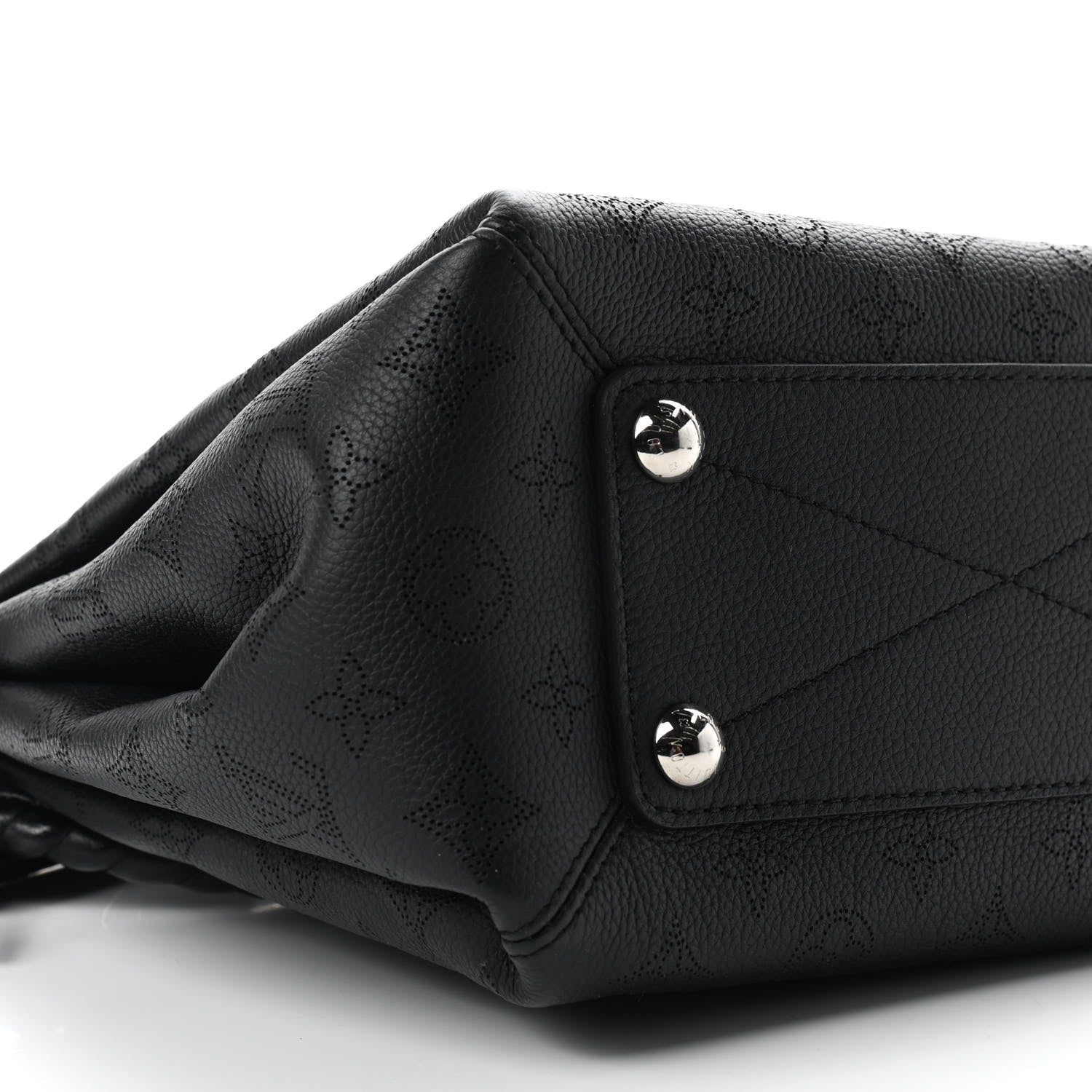 Louis Vuitton Mahina Babylone Chain BB Black 6 of 9