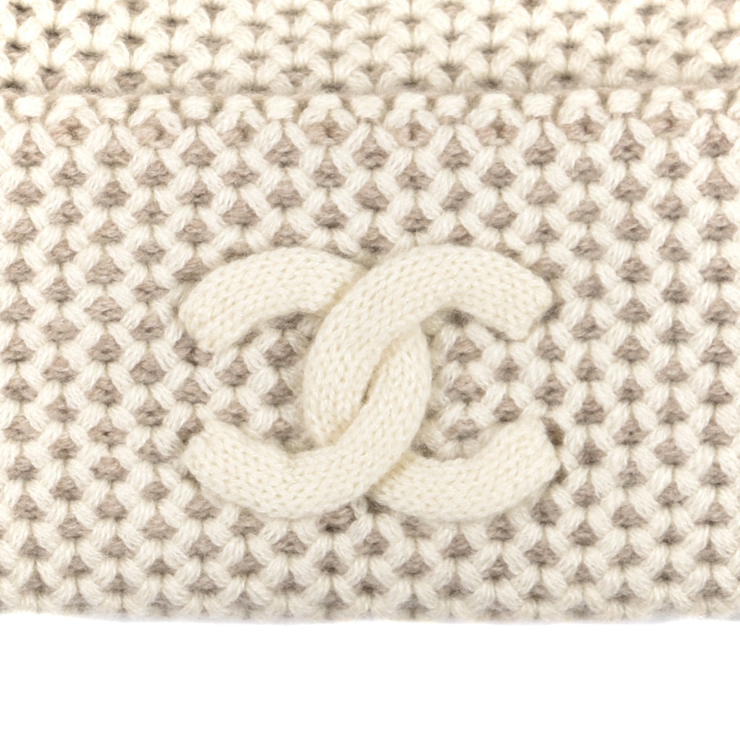 Cashmere CC Beanie Hat Beige
