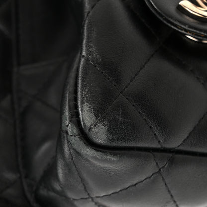 Chanel Calfskin Quilted Large Cambon Multipocket Reporter Black 10 of 14