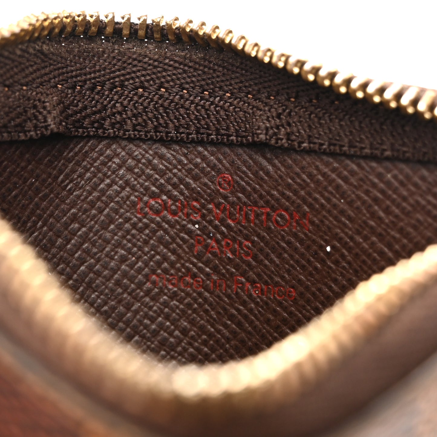 Damier Ebene Key Pouch