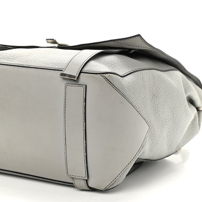 Proenza Schouler Pebbled Calfskin Small PS Courier Backpack Heather Grey 10 of 13