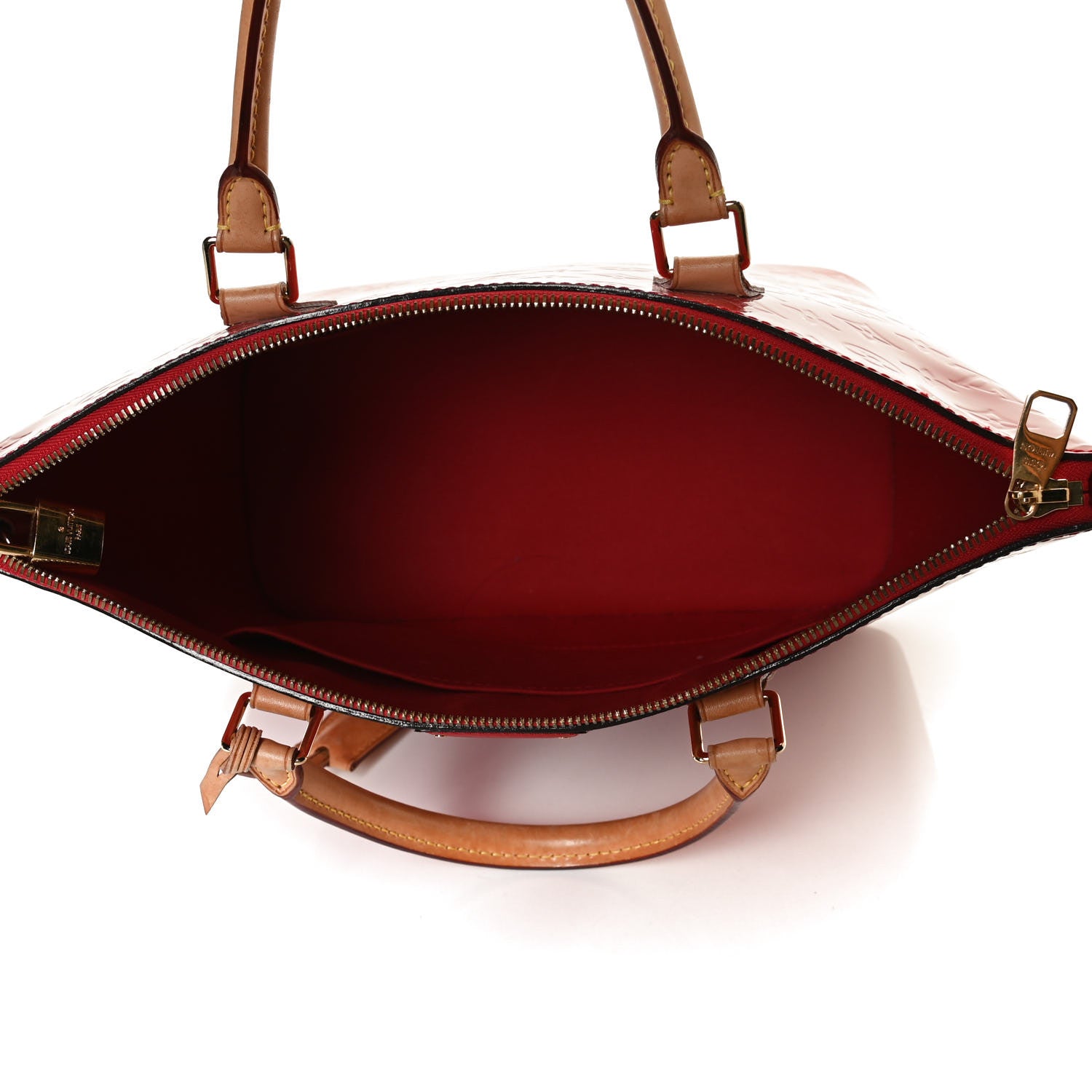 Louis Vuitton Vernis Montebello MM Cherry 4 of 19