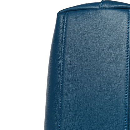 Gucci Lambskin Medium Linea Matisse Top Handle Bag Blue 13 of 13