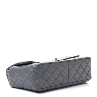 Chanel Lambskin Large Around Pockets Flap Dark Grey 3 of 10