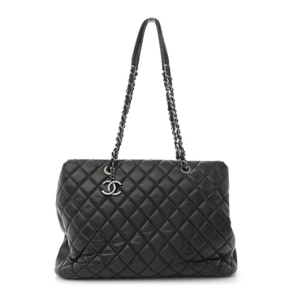 Chanel Caviar Quilted City Shopping Tote Black 1 of 14